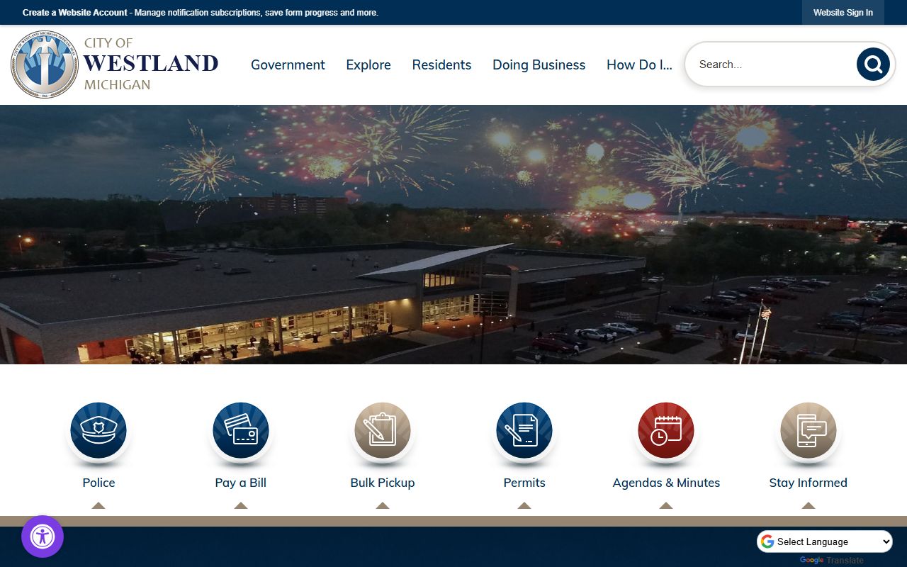 Westland property records City of Westland website