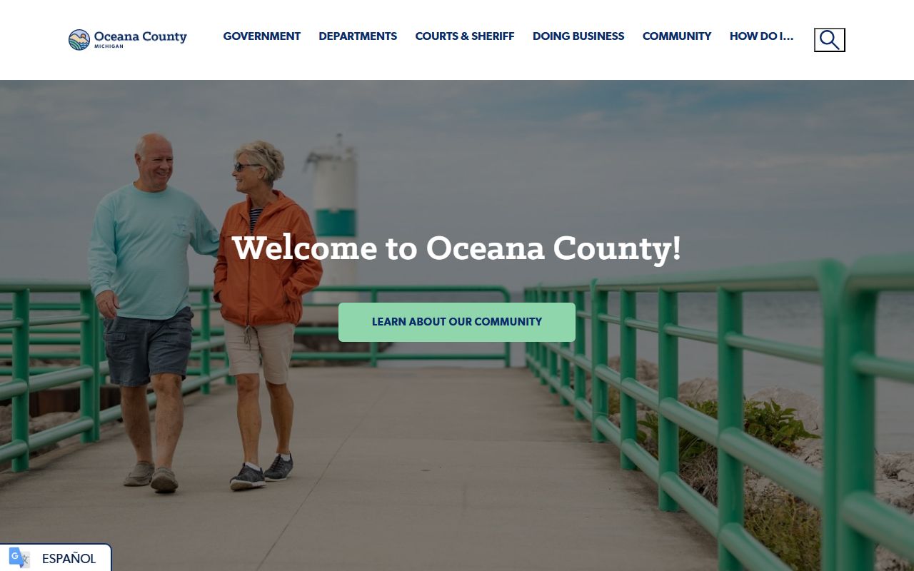 oceana county property records county homepage