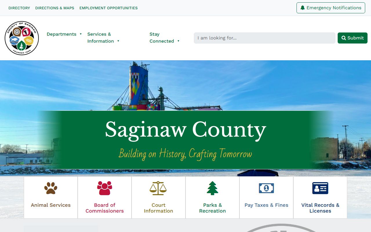 saginaw county property records register of deeds homepage